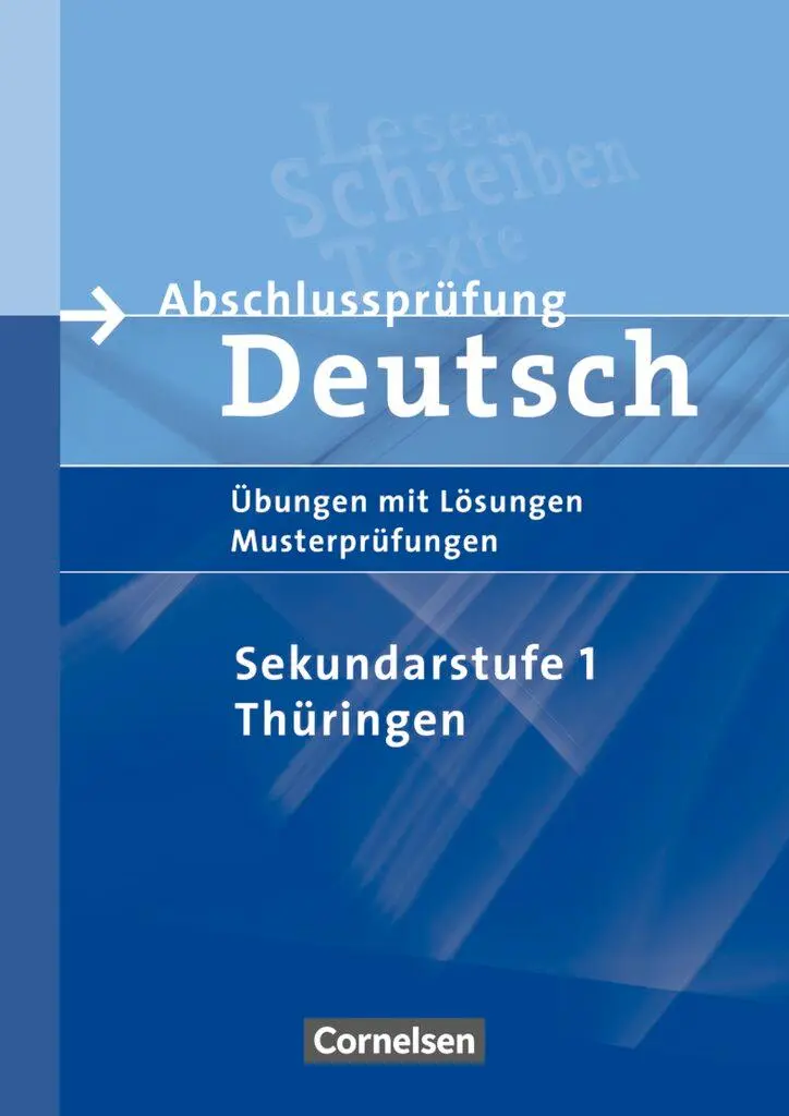 Cover: 9783060612765 | Abschlussprüfung Deutsch. 10. Schuljahr - Arbeitsheft mit Lösungen....