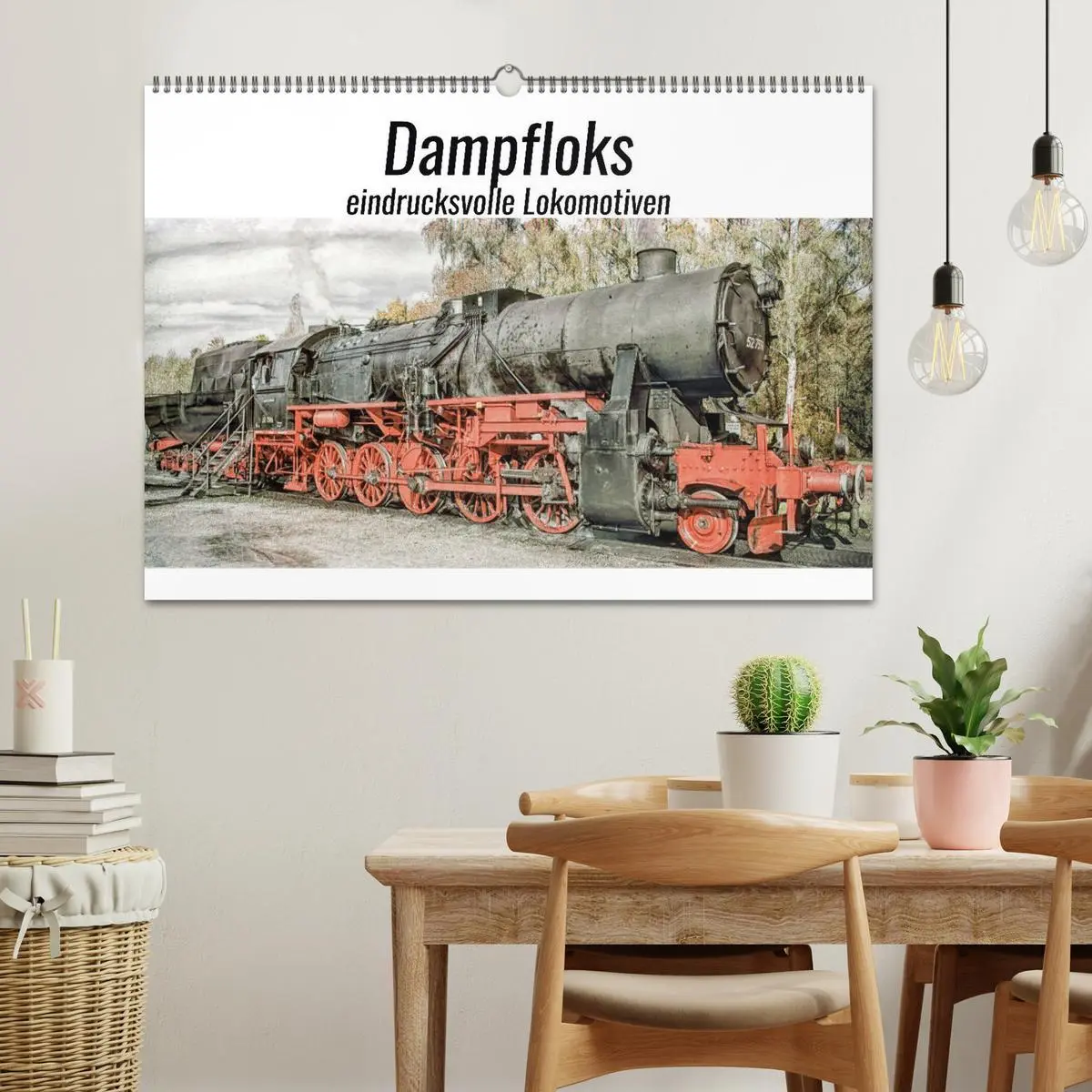 Bild: 9783457702765 | Dampfloks - eindrucksvolle Lokomotiven (Wandkalender 2026 DIN A2...