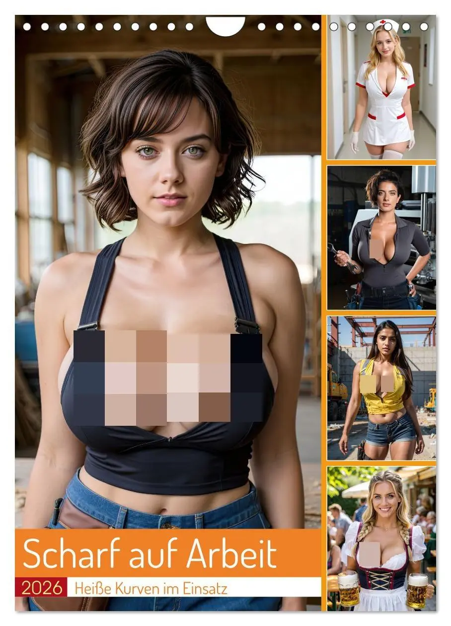 Cover: 9783457942765 | Scharf auf Arbeit (Wandkalender 2026 DIN A4 hoch), CALVENDO...