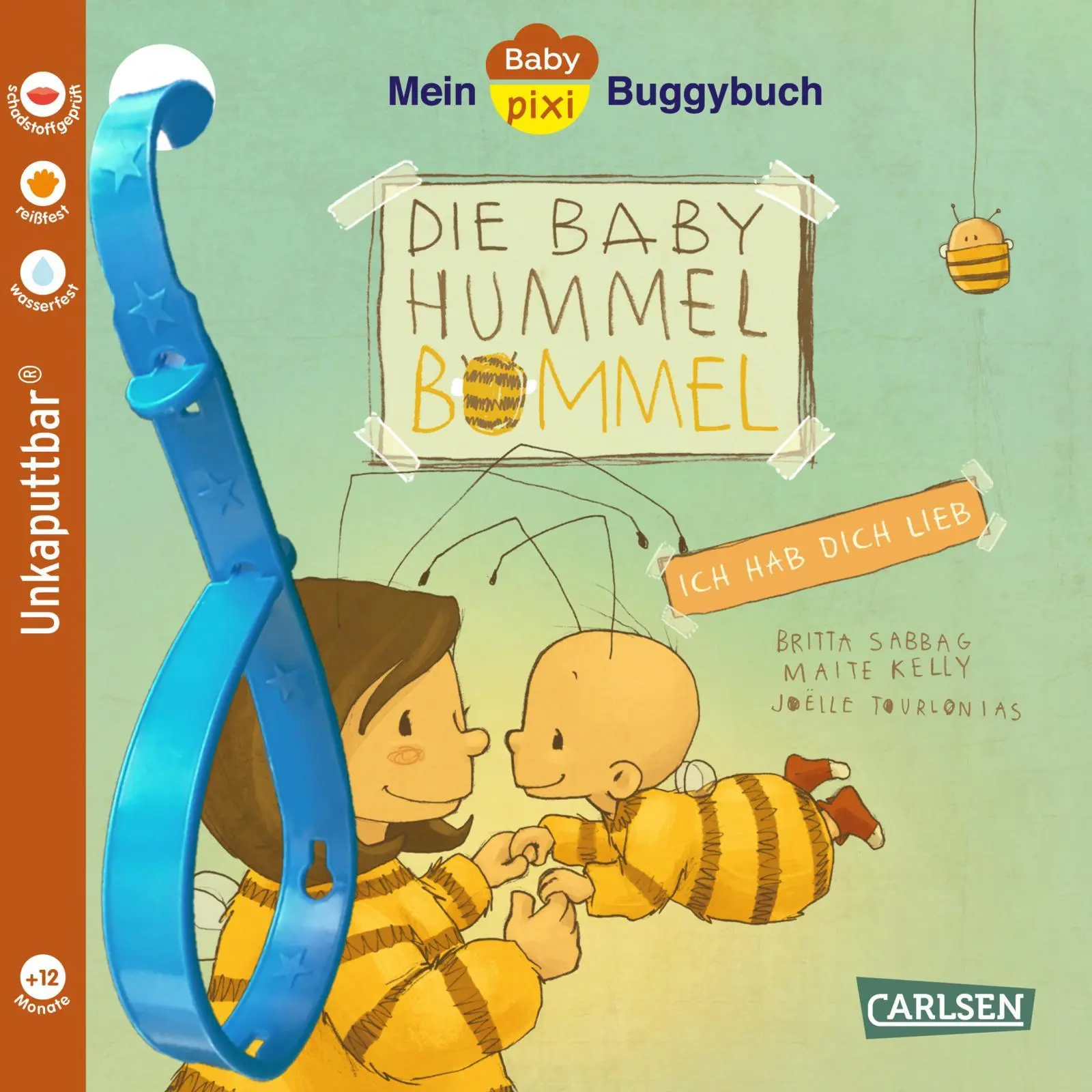 Cover: 9783551062765 | Baby Pixi (unkaputtbar) 155: Mein Baby-Pixi-Buggybuch: Baby Hummel...