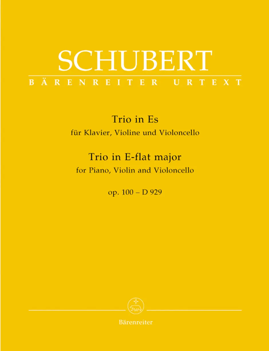 Cover: 9790006472765 | Trio für Klavier, Violine und Violoncello Es-Dur op. 100 D 929 | Buch