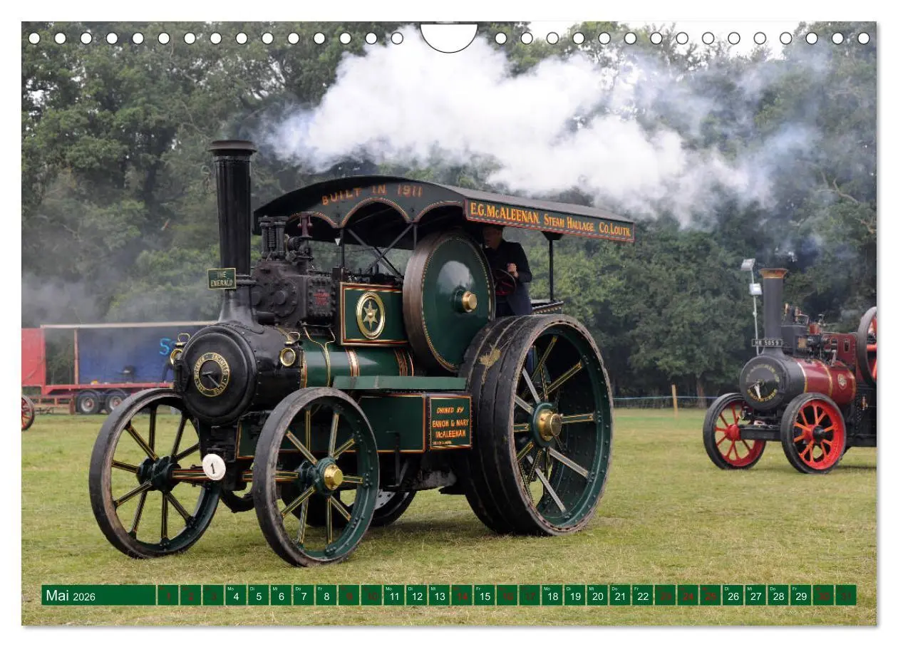 Bild: 9783457862865 | Irish Steam - 50. Dampftreffen in Stradbally (Wandkalender 2026 DIN...