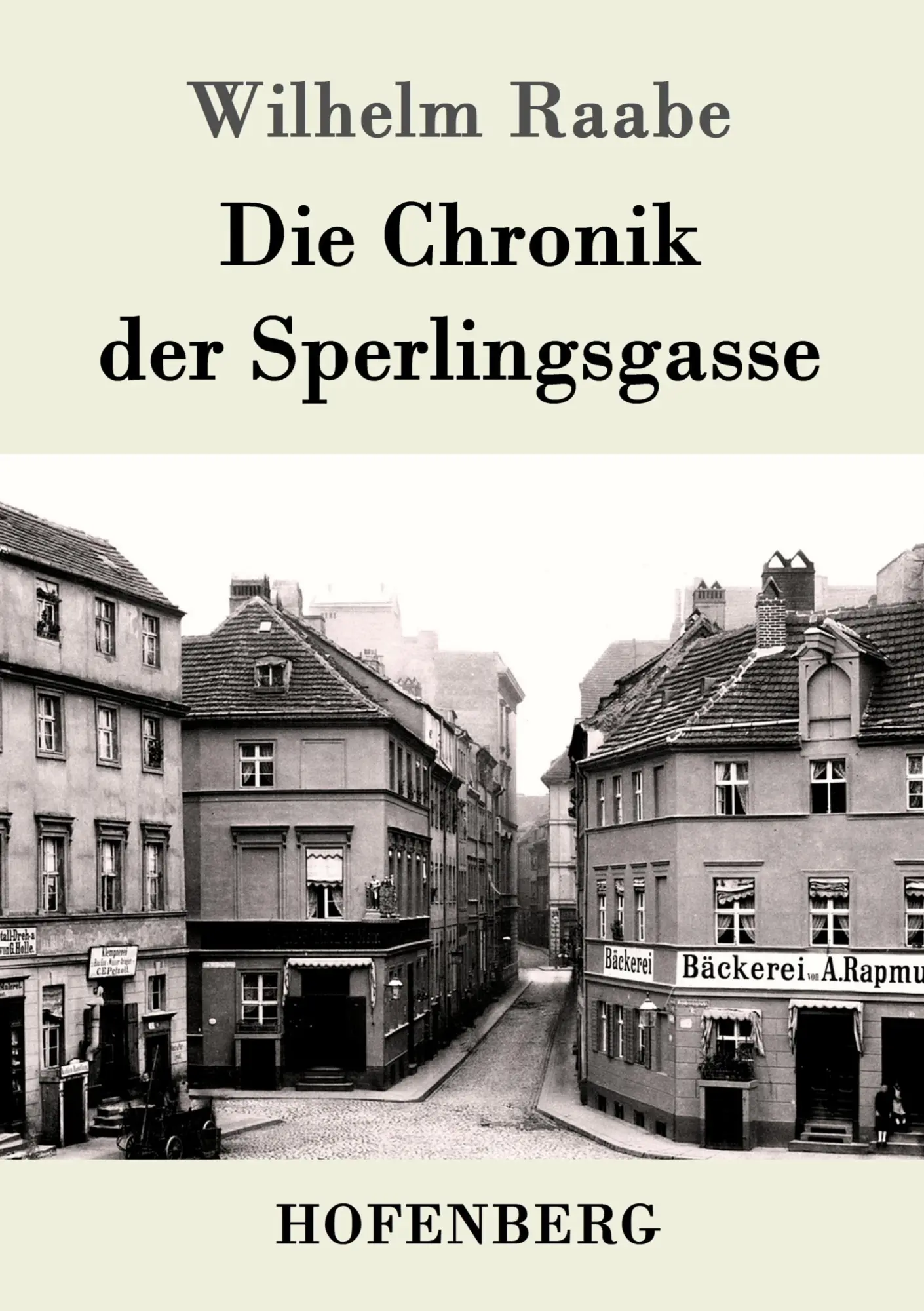 Cover: 9783843032865 | Die Chronik der Sperlingsgasse | Wilhelm Raabe | Taschenbuch | 144 S.
