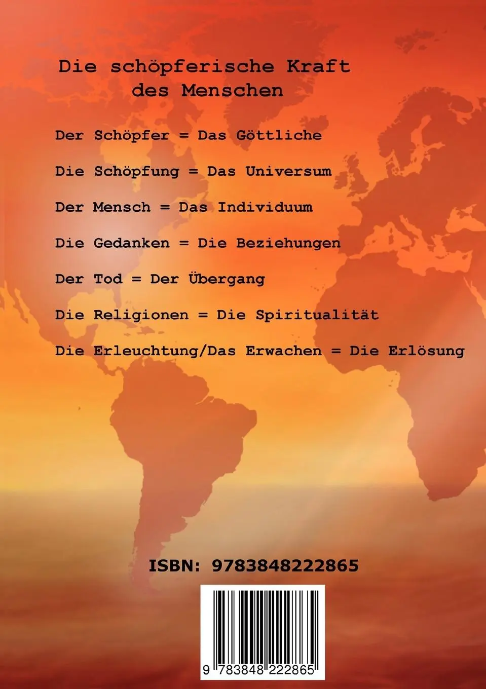 Rückseite: 9783848222865 | Das Universum | Gela Weigelt | Taschenbuch | 80 S. | Deutsch | 2012