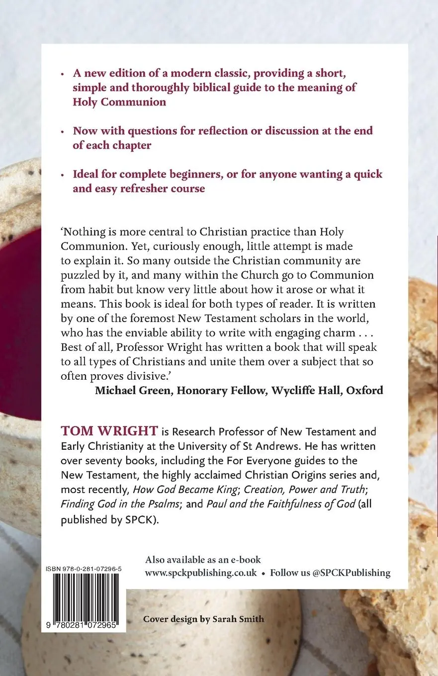 Rückseite: 9780281072965 | The Meal Jesus Gave Us | Understanding Holy Communion | Tom Wright