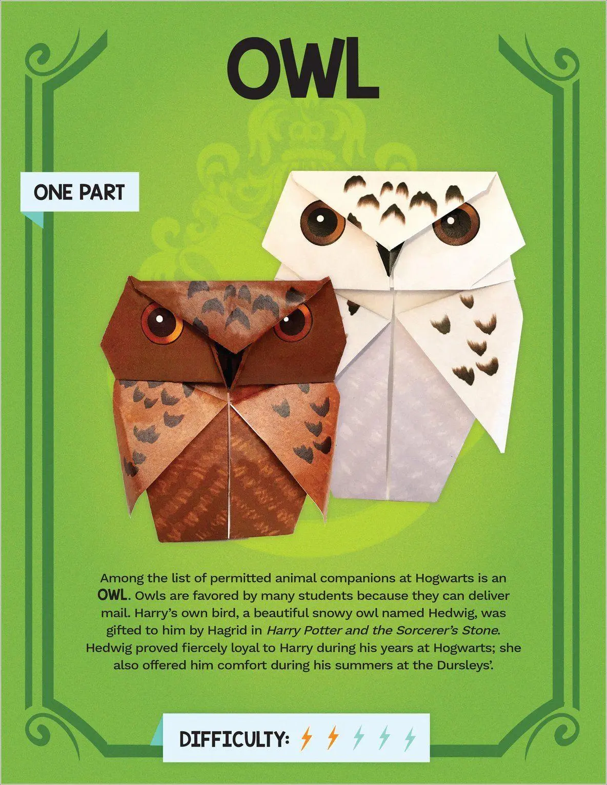 Bild: 9781338322965 | Harry Potter Origami: Fifteen Paper-Folding Projects Straight from...