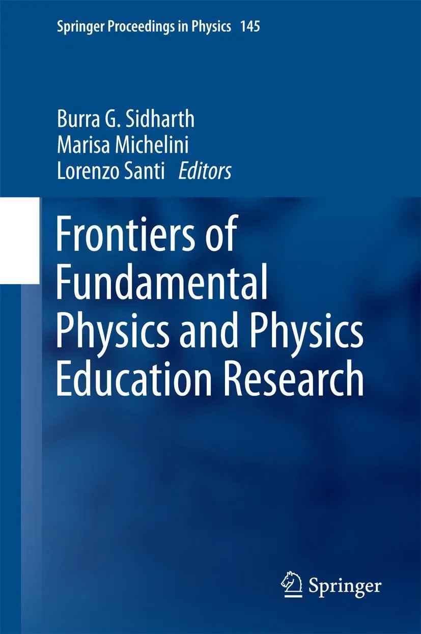 Cover: 9783319002965 | Frontiers of Fundamental Physics and Physics Education Research | Buch