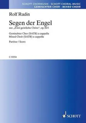 Cover: 9790001192965 | Segen der Engel op. 82/1, gemischter Chor (SATB) a cappella,...