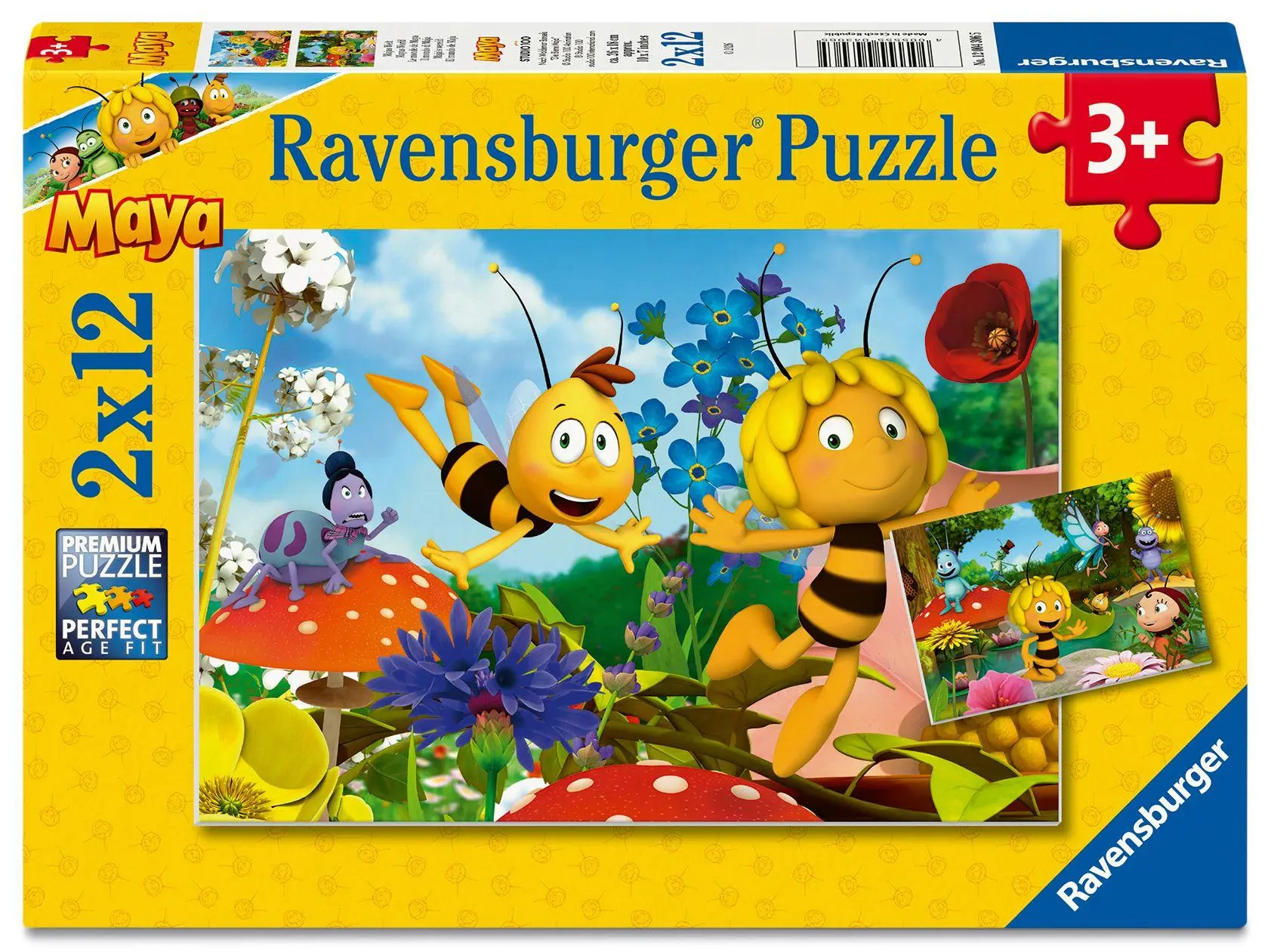 Cover: 4005555043065 | Kinderpuzzle 2x12 Teile - Majas Welt | Spiel | 12004306 | Deutsch