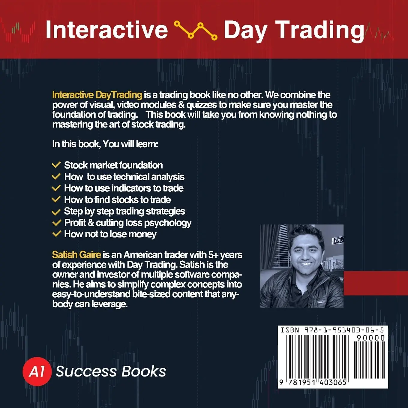 Rückseite: 9781951403065 | Interactive Day Trading | Ultimate Trading Guide | Satish Gaire | Buch