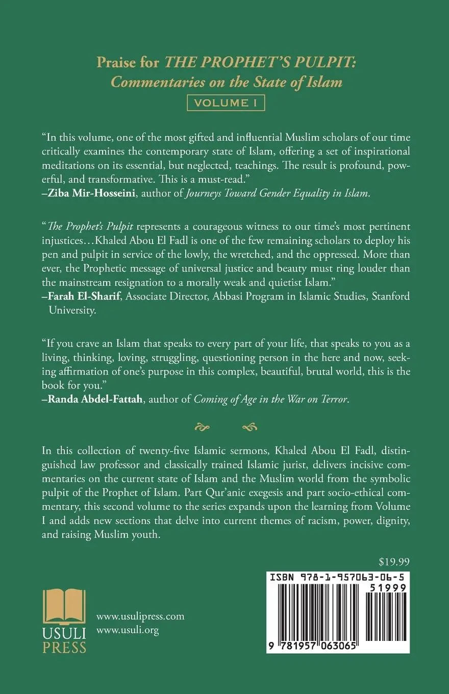 Rückseite: 9781957063065 | The Prophet's Pulpit | Commentaries on the State of Islam Volume II