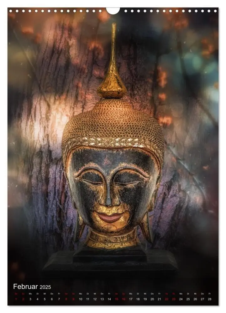 Bild: 9783435893065 | Die Welt mit Buddha (Wandkalender 2025 DIN A3 hoch), CALVENDO...