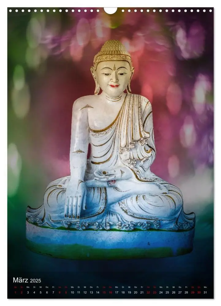 Bild: 9783435893065 | Die Welt mit Buddha (Wandkalender 2025 DIN A3 hoch), CALVENDO...