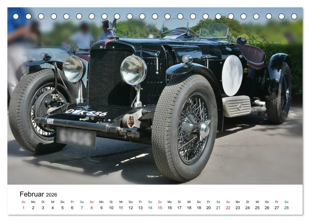 Bild: 9783516073065 | Oldtimer - Altes Blech in neuem Glanz (Tischkalender 2026 DIN A5...