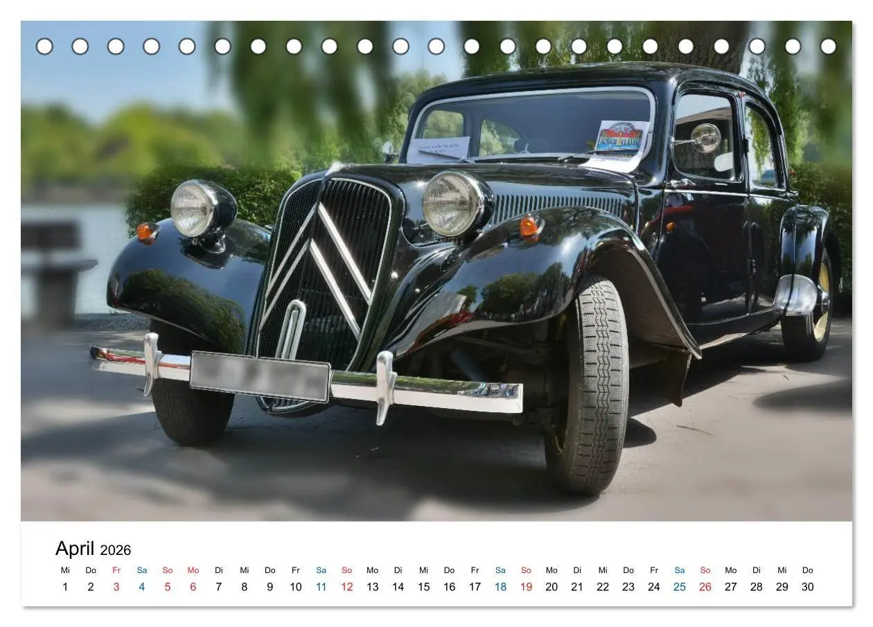 Bild: 9783516073065 | Oldtimer - Altes Blech in neuem Glanz (Tischkalender 2026 DIN A5...