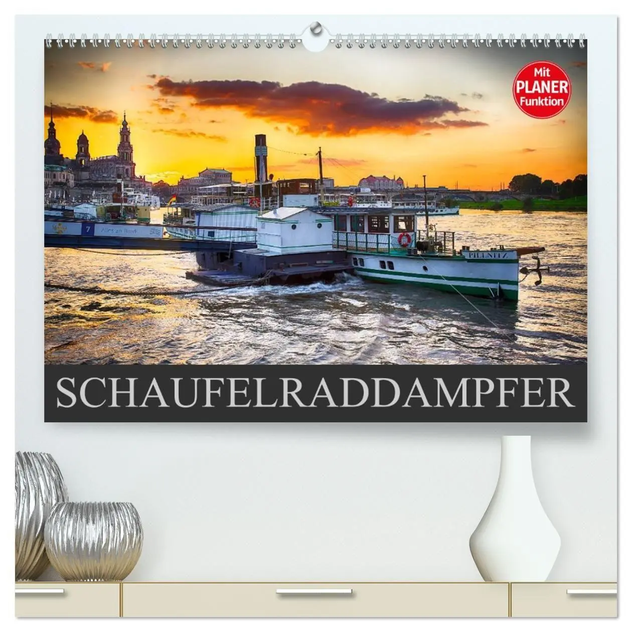 Cover: 9783569923065 | Schaufelraddampfer (hochwertiger Premium Wandkalender 2027 DIN A2...