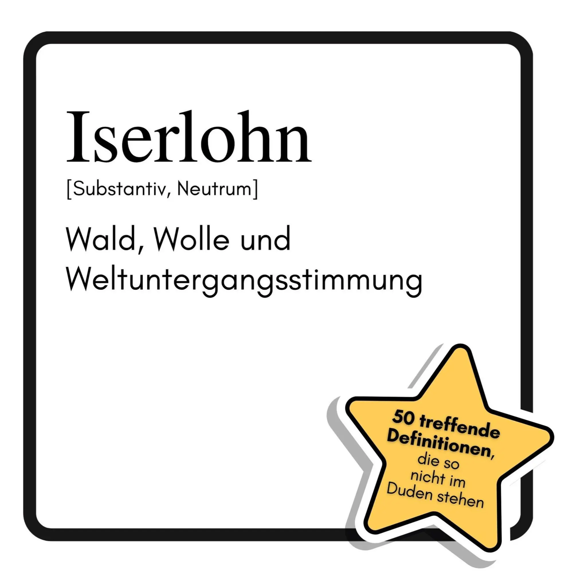 Cover: 9783695343065 | Iserlohn | Wald, Wolle und Weltuntergangsstimmung | Jonas Günther