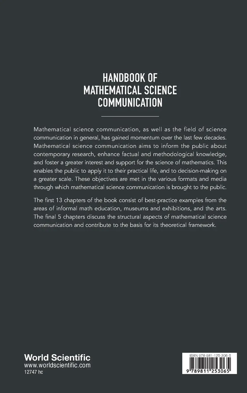 Rückseite: 9789811253065 | HANDBOOK OF MATHEMATICAL SCIENCE COMMUNICATION | Henning | Buch | 2022