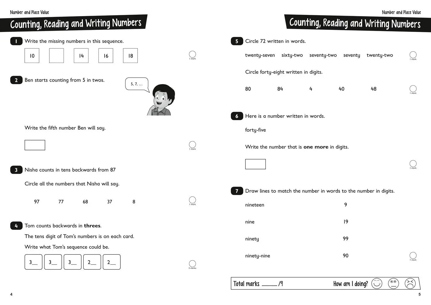 Bild: 9780008253165 | KS1 Maths Reasoning Practice Book | Ideal for Use at Home | Ks1 | Buch