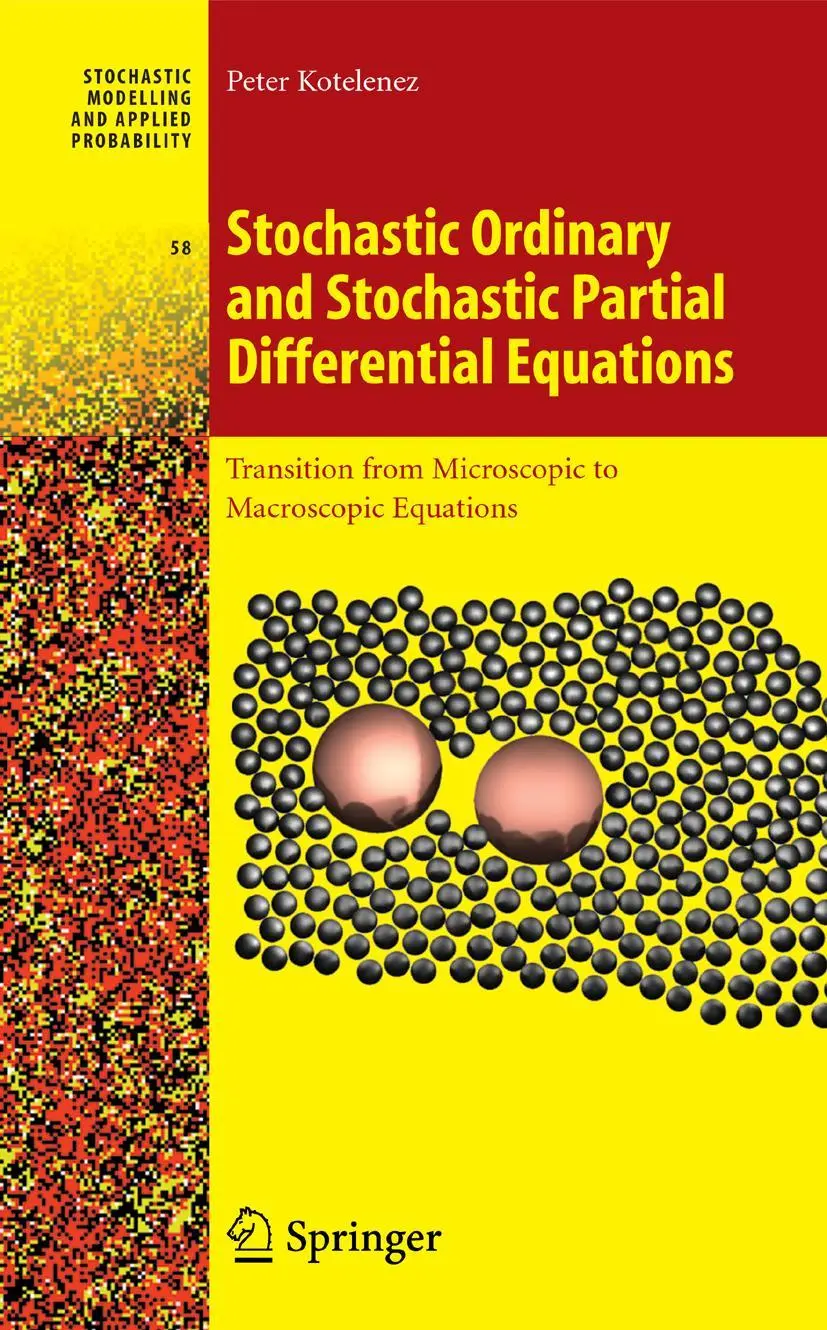 Cover: 9780387743165 | Stochastic Ordinary and Stochastic Partial Differential Equations | x Cover: 9780387743165 | Stochastic Ordinary and Stochastic Partial Differential Equations | x