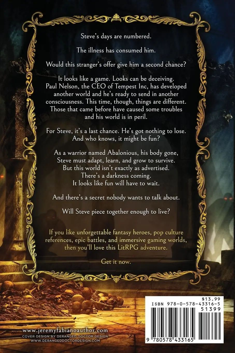 Rückseite: 9780578433165 | Legend of the Sword Bearer | Tempest Chronicles - Book 1 | Fabiano