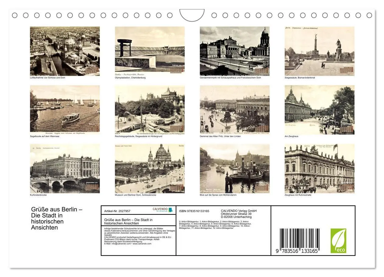 Bild: 9783516133165 | Grüße aus Berlin - Die Stadt in historischen Ansichten...