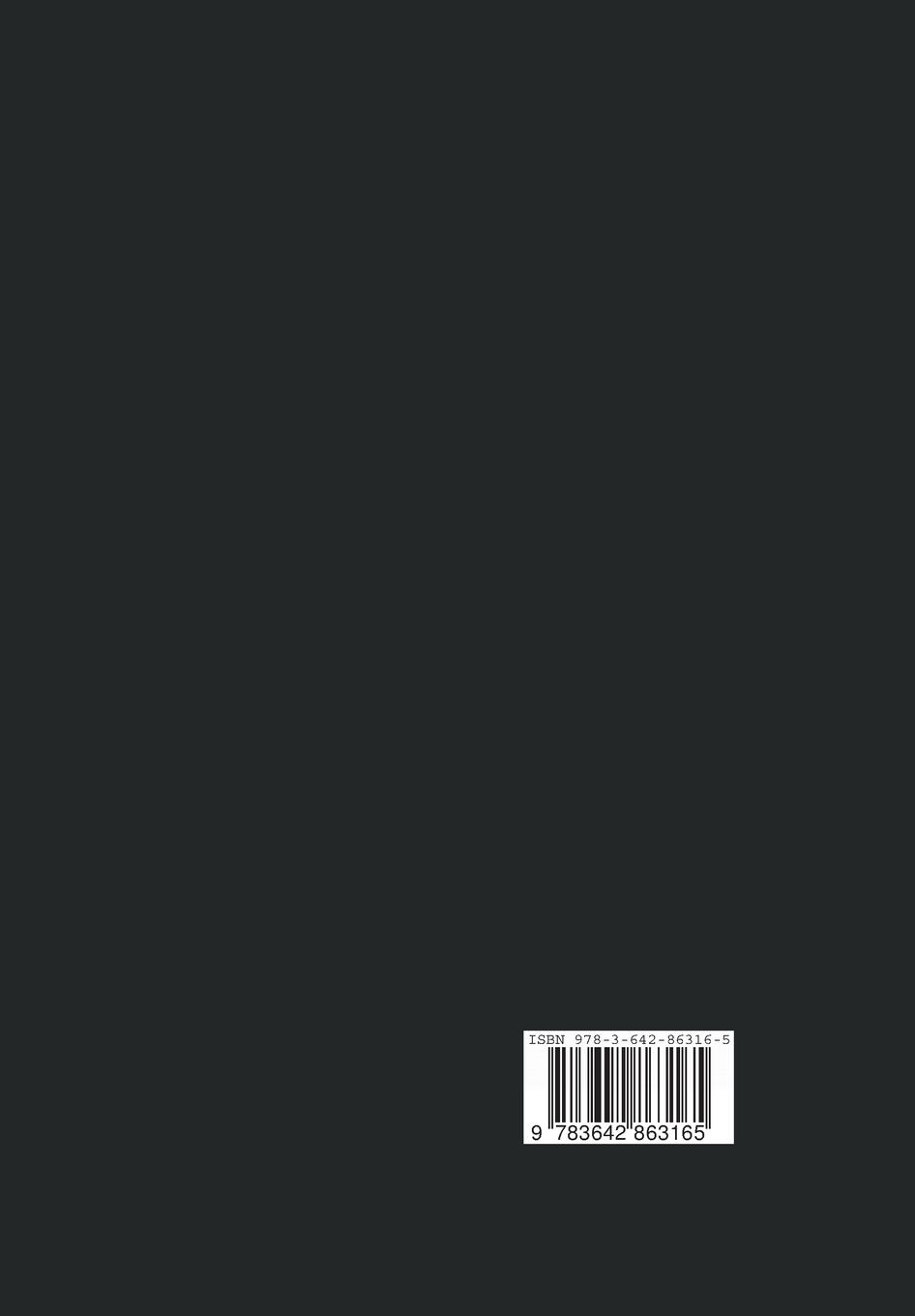 Rückseite: 9783642863165 | Die Metallischen Werkstoffe des Maschinenbaues | Erich Bickel | Buch