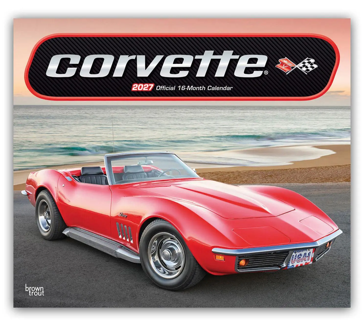 Cover: 9798330713165 | Corvette - Chevrolet Corvette 2027 - 16-Monatskalender im...