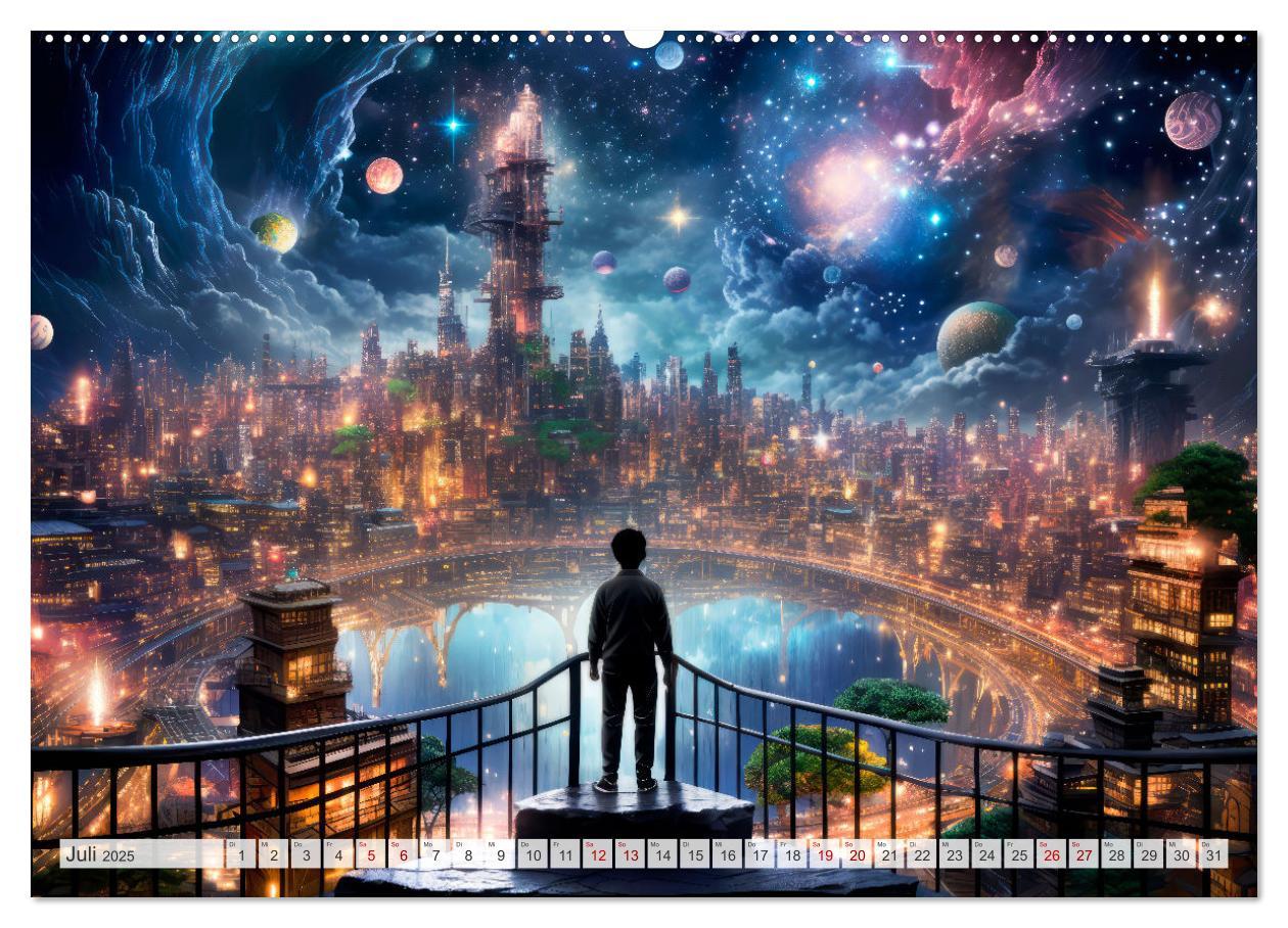 Bild: 9783383853265 | SCIENCE-FICTION Leben auf fernen Planeten (Wandkalender 2025 DIN A2...