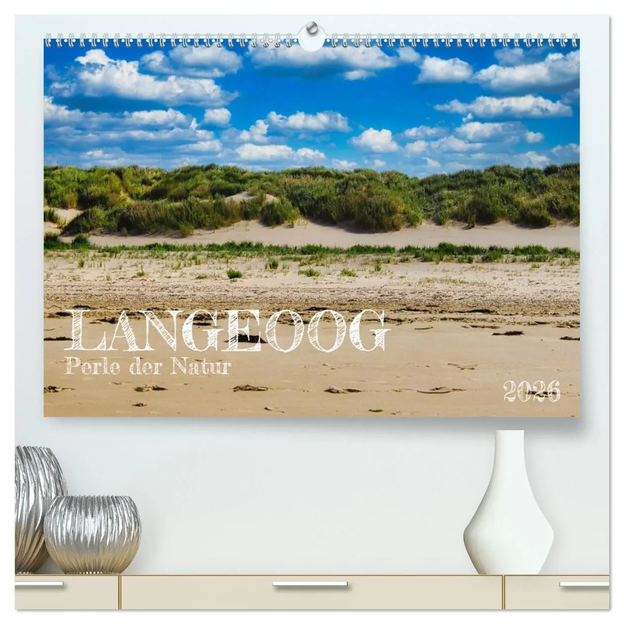 Cover: 9783457413265 | Langeoog - Perle der Natur (hochwertiger Premium Wandkalender 2026...