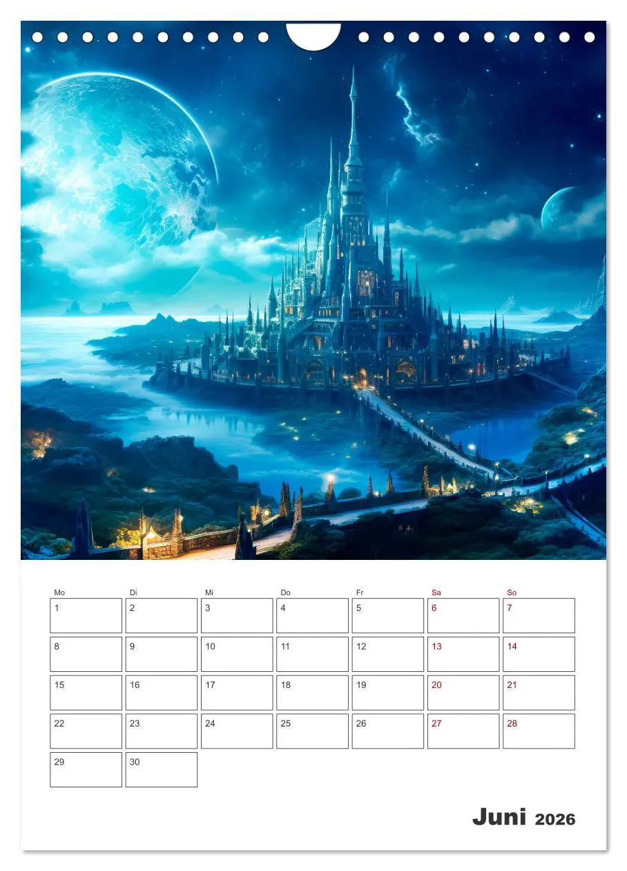 Bild: 9783516293265 | FERNE WELTEN Cooler Terminplaner (Wandkalender 2026 DIN A4 hoch),...