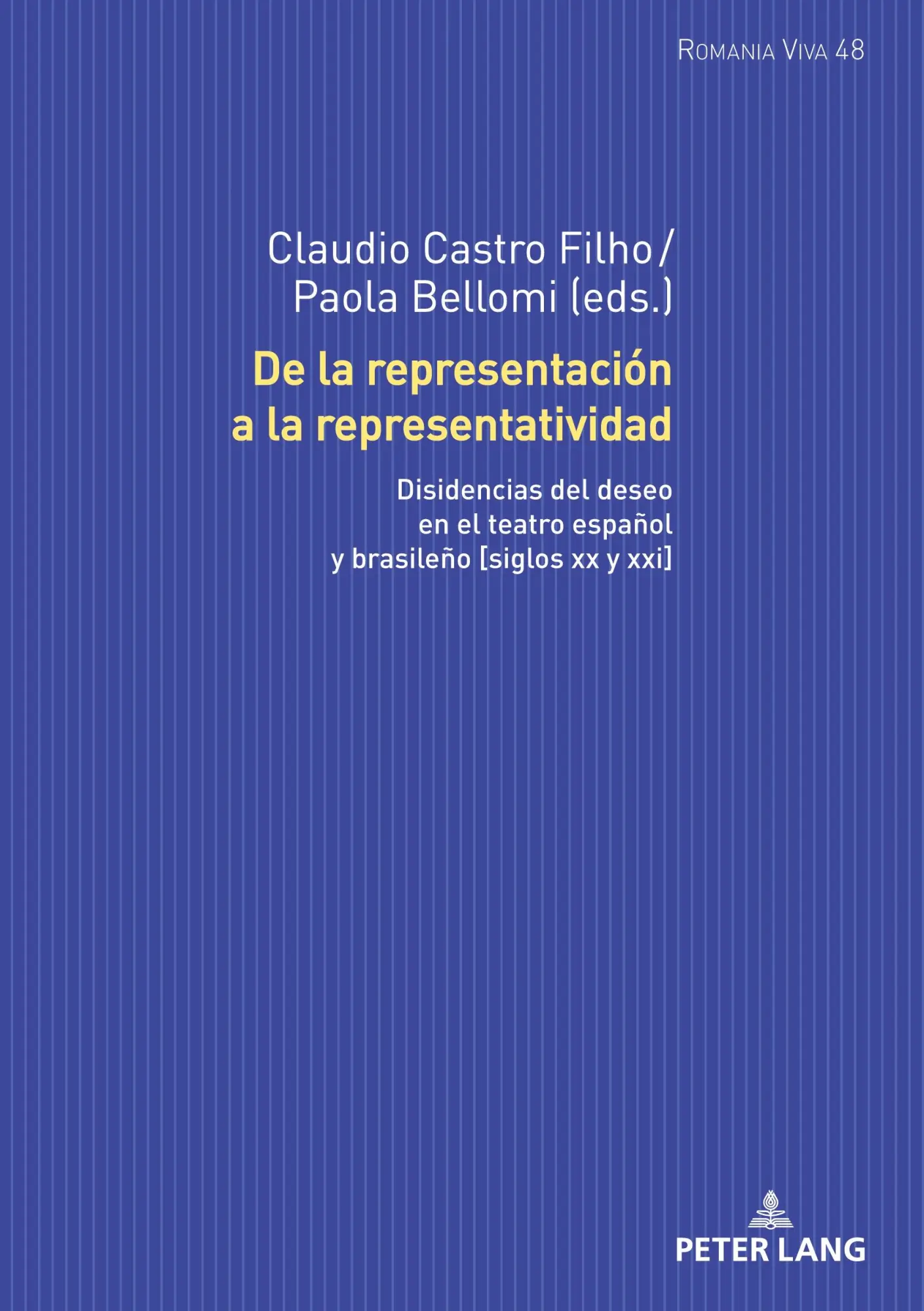 Cover: 9783631893265 | De la representación a la representatividad | Filho (u. a.) | Buch