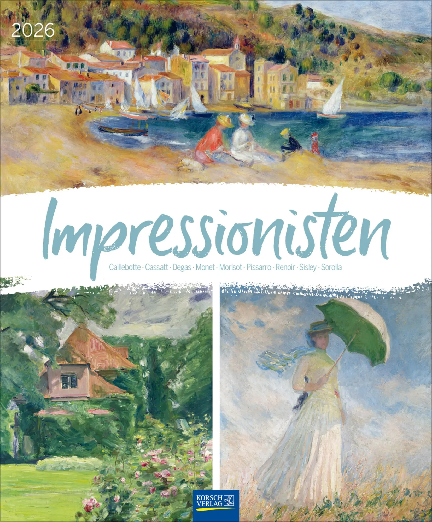 Cover: 9783731883265 | Impressionisten 2026 | Verlag Korsch | Kalender | Spiralbindung | 2026