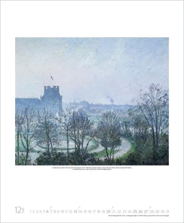 Bild: 9783731883265 | Impressionisten 2026 | Verlag Korsch | Kalender | Spiralbindung | 2026