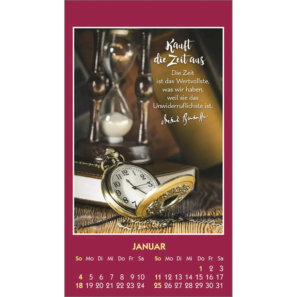 Bild: 9783754893265 | Gott ist bei dir 2026 | Mini-Aufkleber-Kalender | Dietrich Bonhoeffer