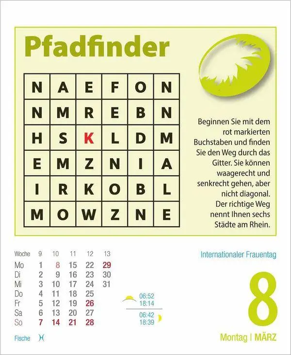 Bild: 9783819303265 | Gehirnjogging 2027 | Korsch Verlag | Kalender | 328 S. | Deutsch