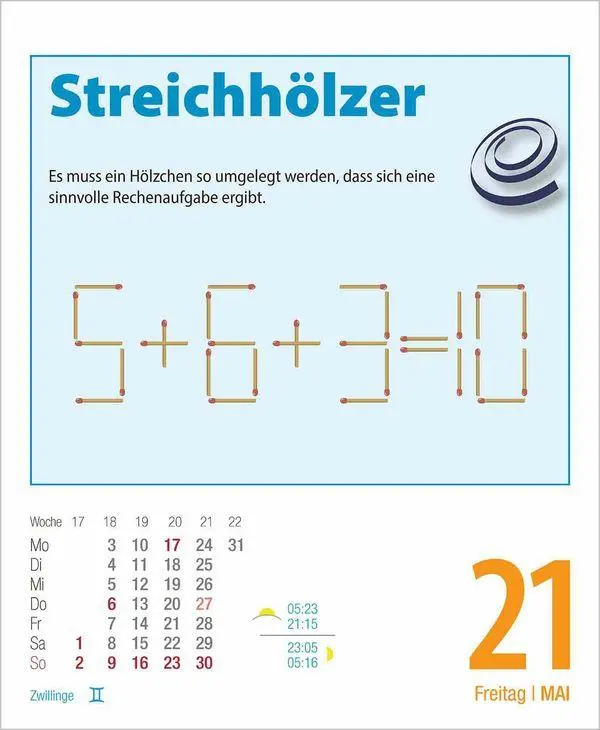 Bild: 9783819303265 | Gehirnjogging 2027 | Korsch Verlag | Kalender | 328 S. | Deutsch