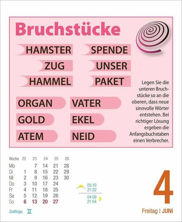 Bild: 9783819303265 | Gehirnjogging 2027 | Korsch Verlag | Kalender | 328 S. | Deutsch
