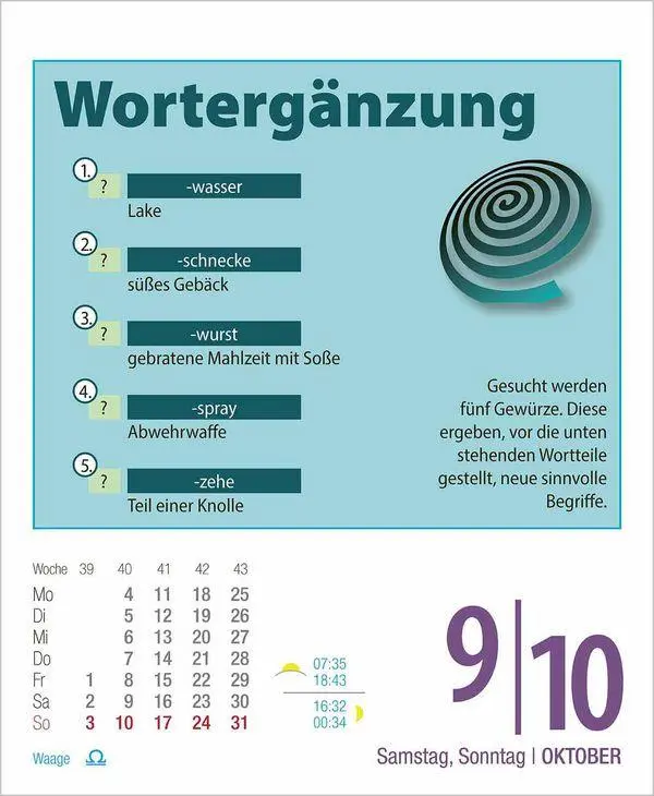 Bild: 9783819303265 | Gehirnjogging 2027 | Korsch Verlag | Kalender | 328 S. | Deutsch