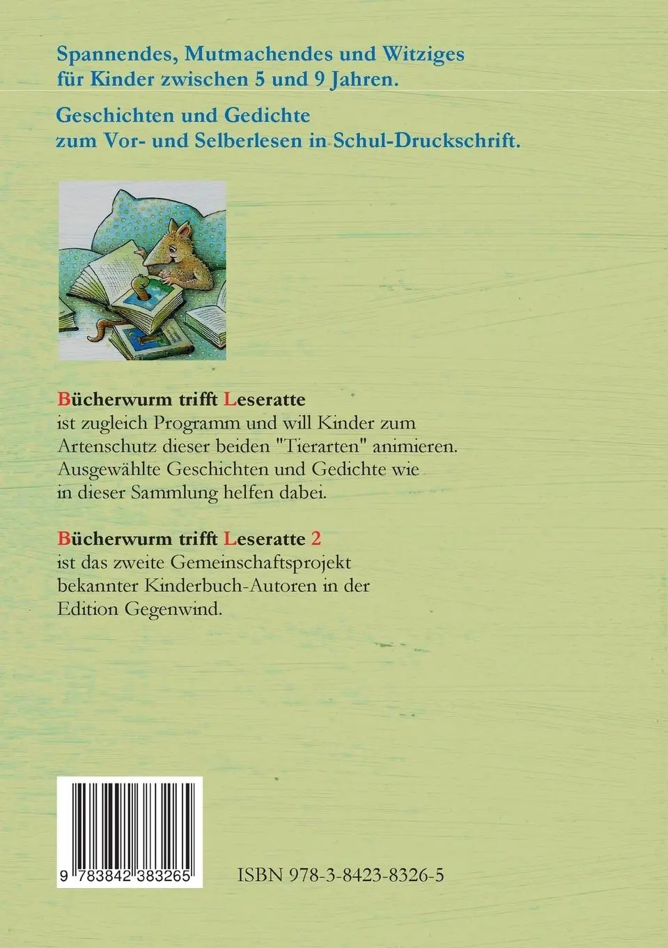 Rückseite: 9783842383265 | Bücherwurm trifft Leseratte 2 | Gabriele Beyerlein (u. a.) | Buch