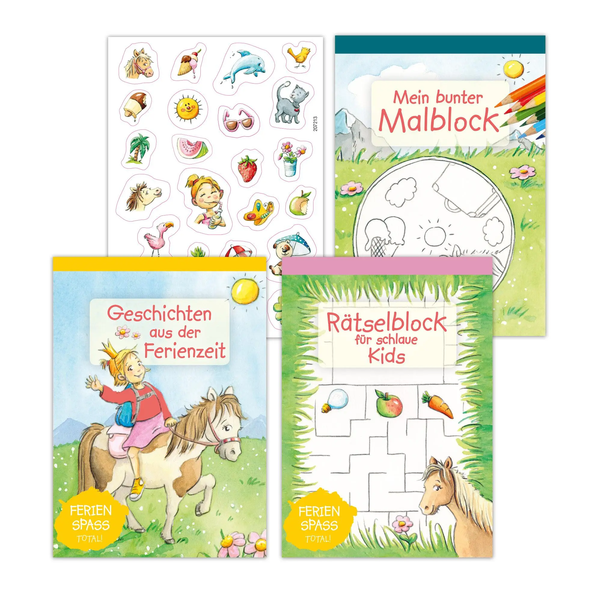 Bild: 9783963473265 | Ferienspaß total! - Sommer, Sonne, Ferien | Taschenbuch | 32 S. | 2023
