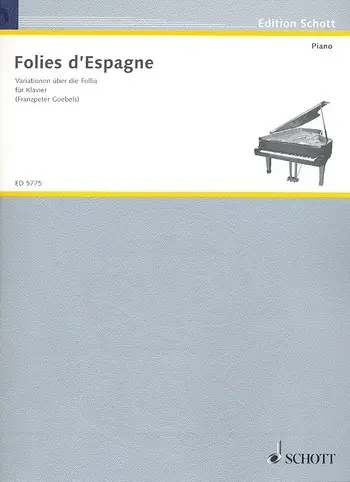 Cover: 9790001063265 | Folies D'Espagne | Buch | Schott Music | EAN 9790001063265