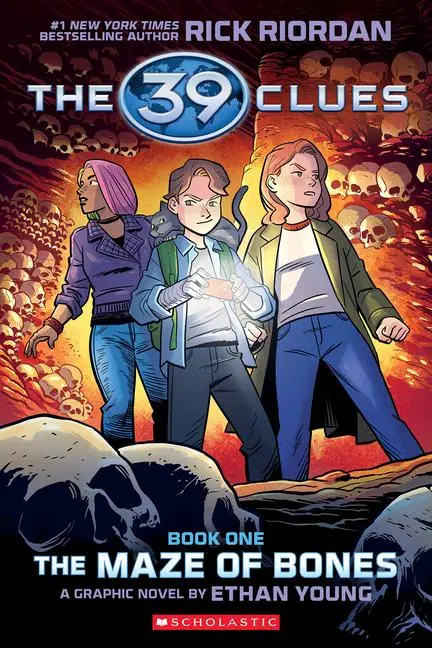 Cover: 9781338803365 | 39 Clues: The Maze of Bones: A Graphic Novel (39 Clues Graphic...