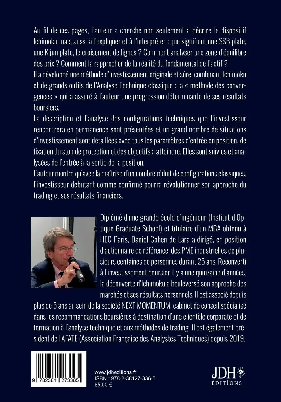 Rückseite: 9782381273365 | Le pouvoir d¿Ichimoku | Daniel Cohen de Lara | Taschenbuch | Paperback