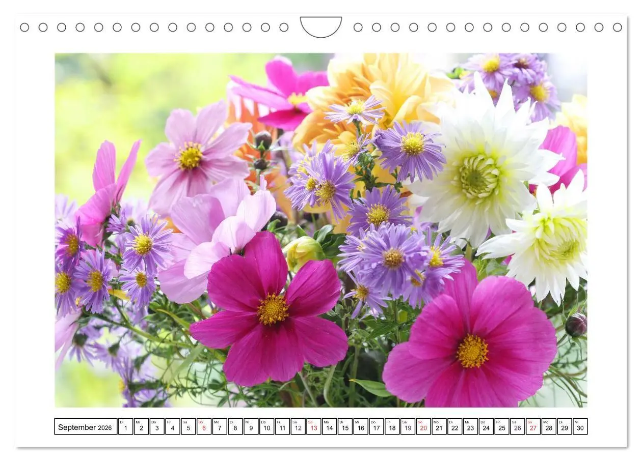 Bild: 9783457953365 | Traumhafte Sträuße (Wandkalender 2026 DIN A4 quer), CALVENDO...