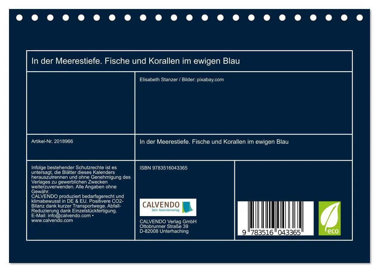 Bild: 9783516043365 | In der Meerestiefe. Fische und Korallen im ewigen Blau...