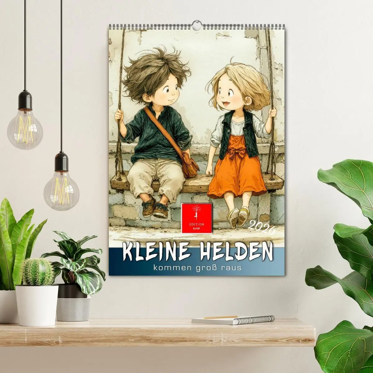 Bild: 9783516733365 | Kleine Helden kommen groß raus (Wandkalender 2026 DIN A2 hoch),...