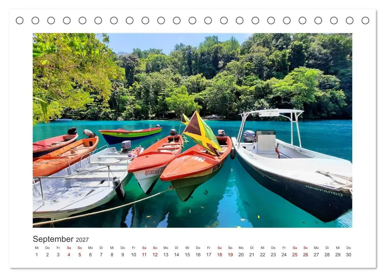 Bild: 9783569513365 | Jamaika - Perle der Karibik 2027 (Tischkalender 2027 DIN A5 quer),...