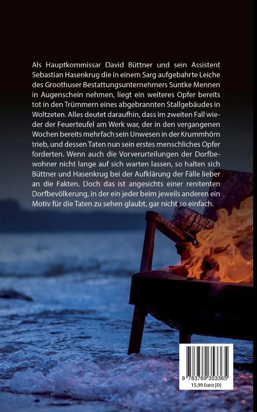 Rückseite: 9783769353365 | Brandwunden | Ostfrieslandkrimi | Elke Bergsma | Taschenbuch | 350 S.