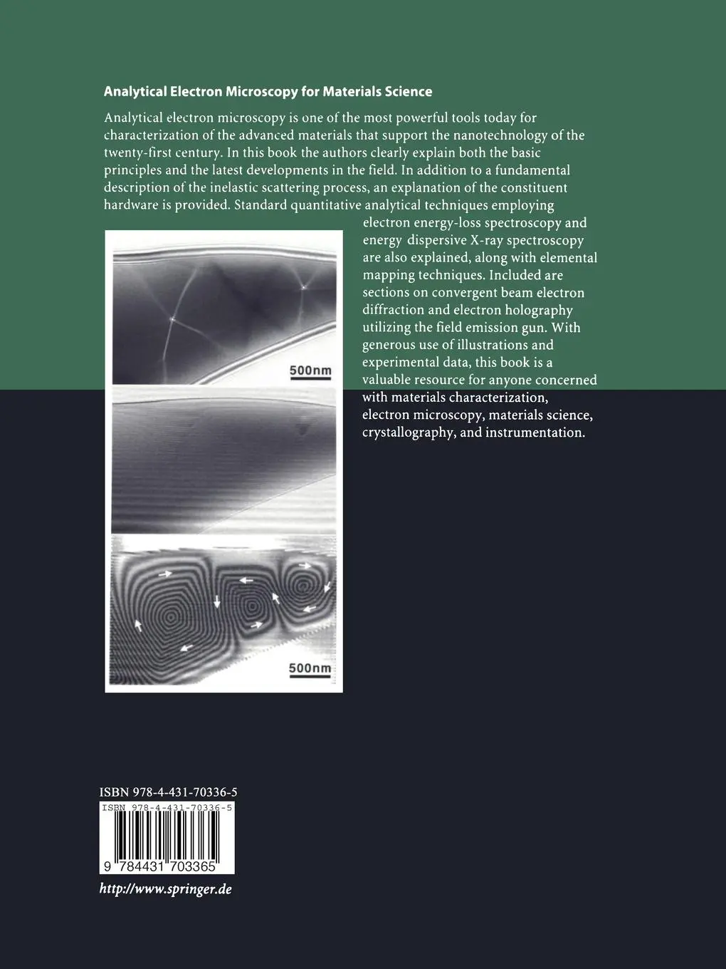 Rückseite: 9784431703365 | Analytical Electron Microscopy for Materials Science | Oikawa (u. a.)